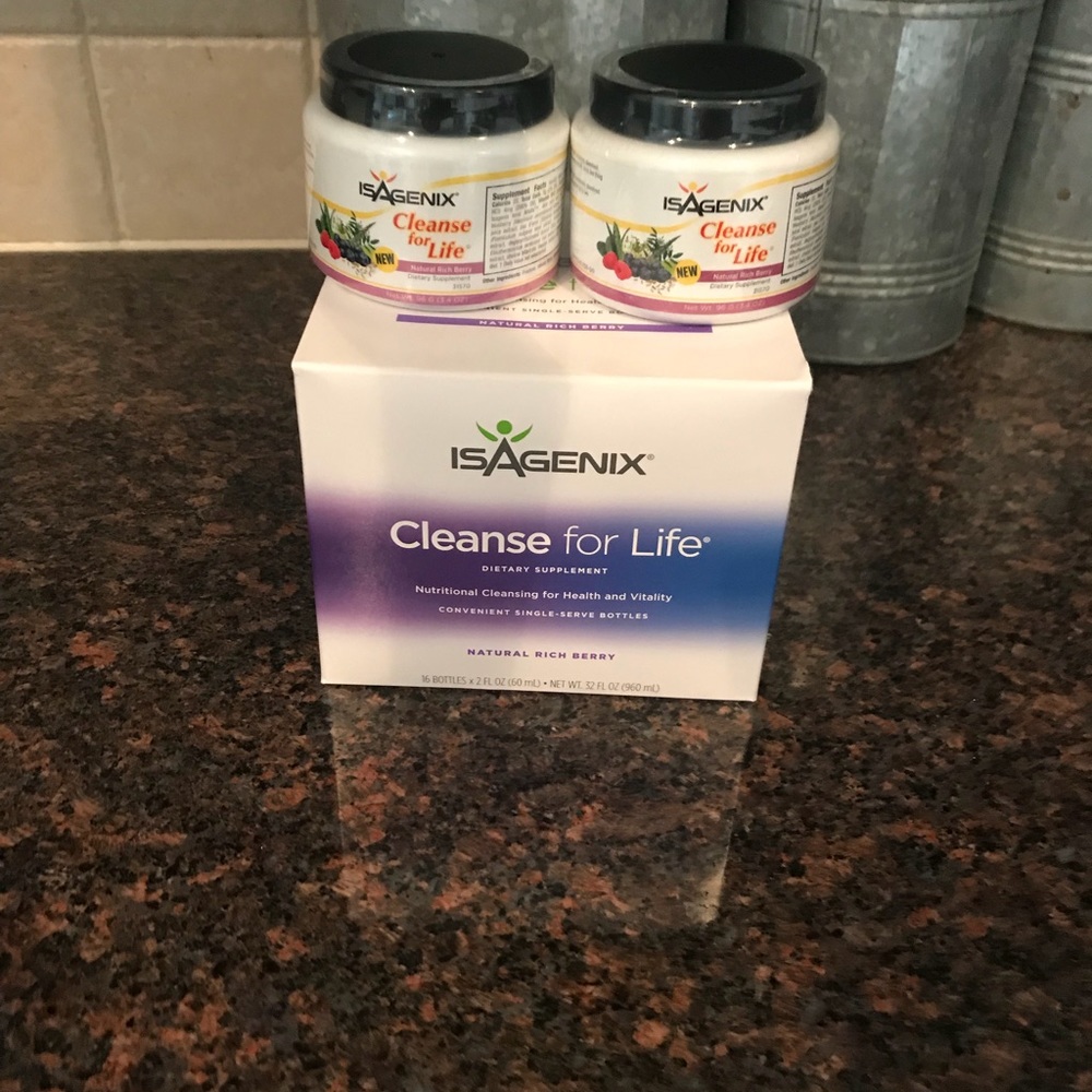 Isagenix cleanse for life.